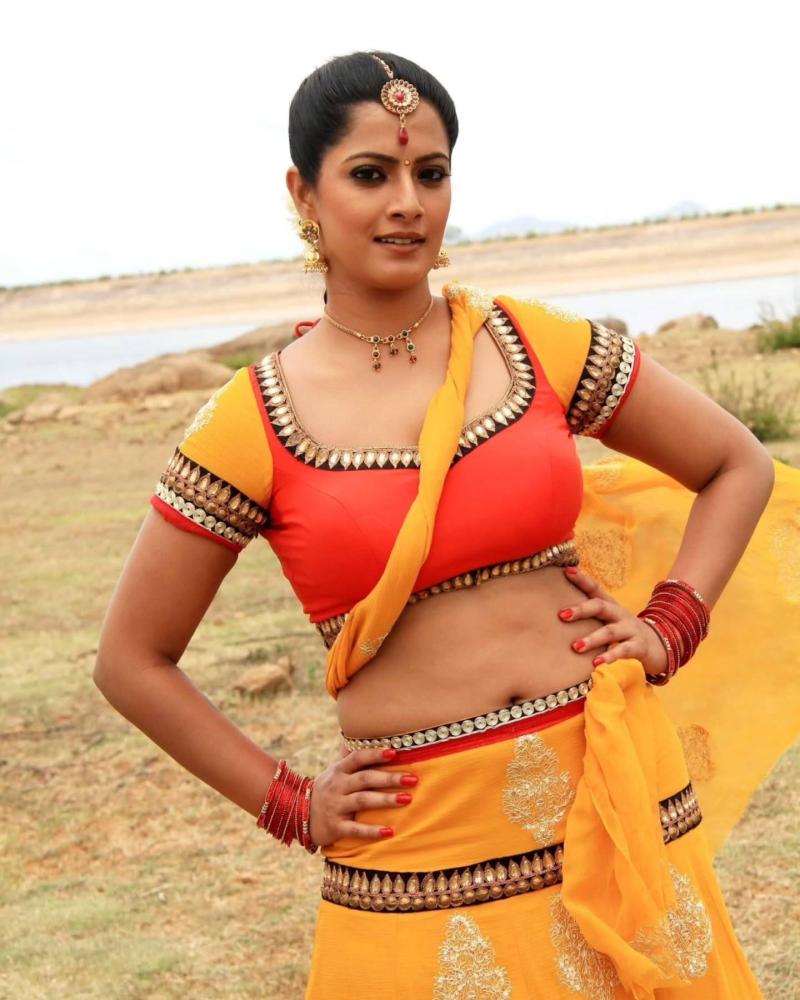 glittering-look-of-varalaxmi-sarathkumar-from-madhagajaraja